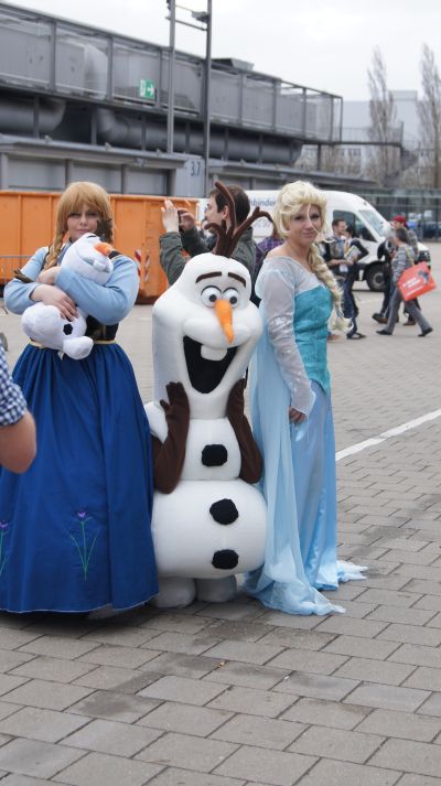 Buchmesse 2014 Kostüm Frozen