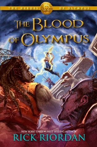 Cover Blood of Olympus I englisch Cover Blood of Olympus I englisch
