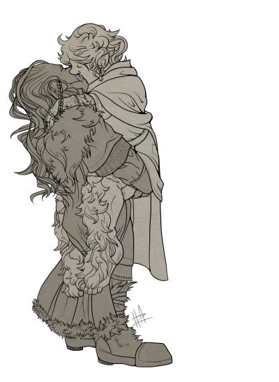 Bild Thorin_Bilbo_Kiss MarieJacquelyn Bild Thorin_Bilbo_Kiss MarieJacquelyn